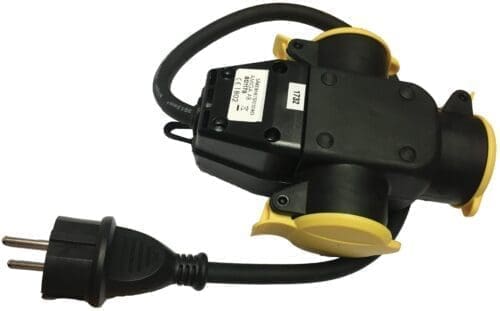 GRENUTTAG 3-VÄGS 0,5M KABEL