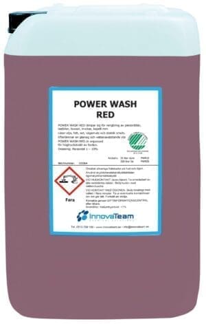 POWER WASH RED 25L