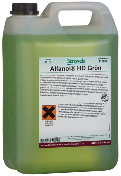 ALFANOL HD GRÖN 5 L