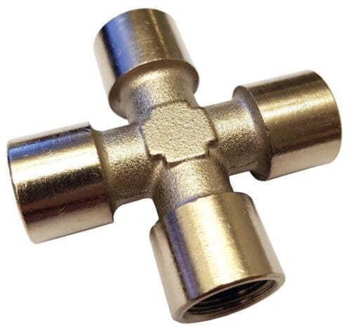 X-RÖR 4-VÄG 1/4" INV R8
