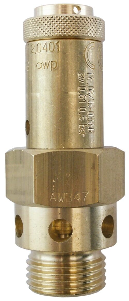 SÄKERHETSVENTIL 1/4" 1,1 BAR