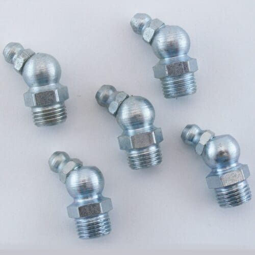 SMÖRJNIPPEL 1/8" 45° 5 ST