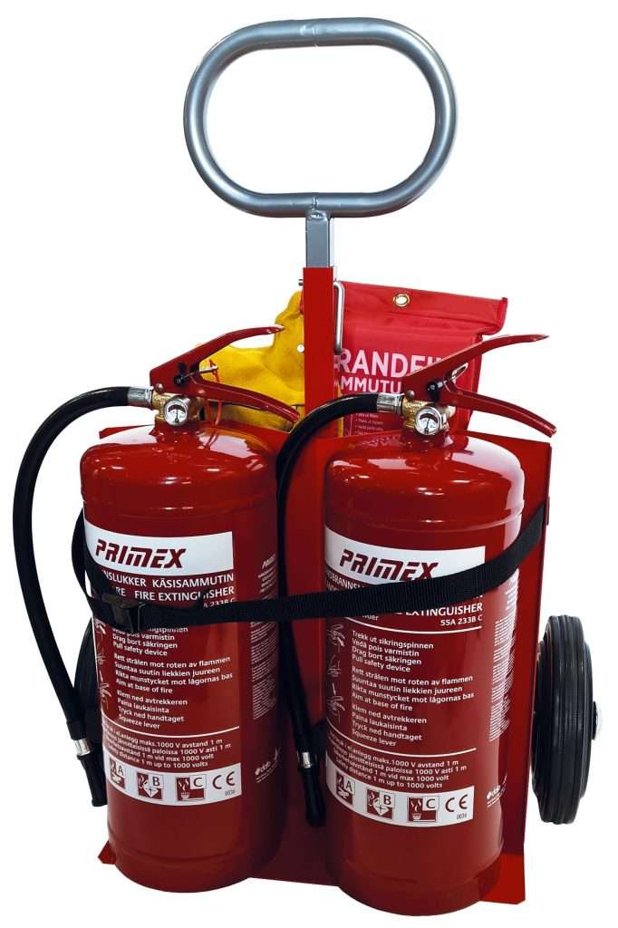 BRANSLÄCKARKÄRRA HETA ARBETEN