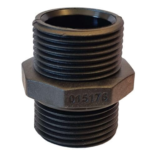 DUBBELNIPPEL 1"x1" PLAST
