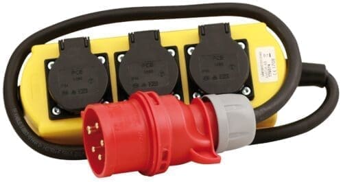 GRENUTTAG ÖVERGÅNG 3-FAS 1-FAS