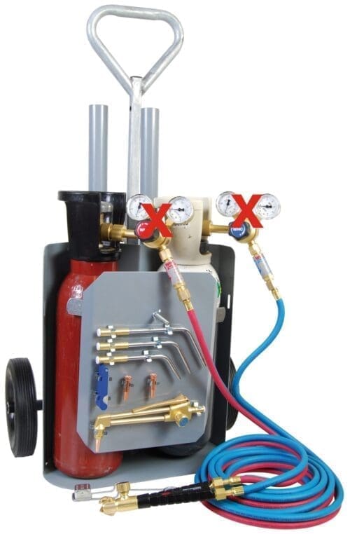 GASSVETSKÄRRA WHC11 UTAN REG